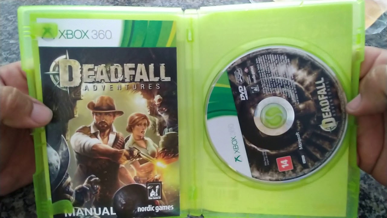 Unboxing deadfall adventures xbox 360 PT-BR - YouTube