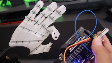 Mano Robótica completamente FLEXIBLE