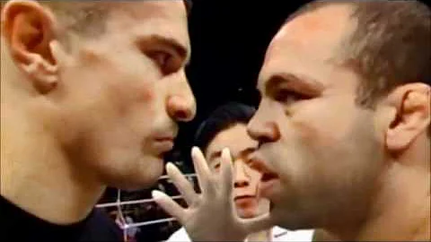Mirko Crocop vs Wanderlei Silva staredown