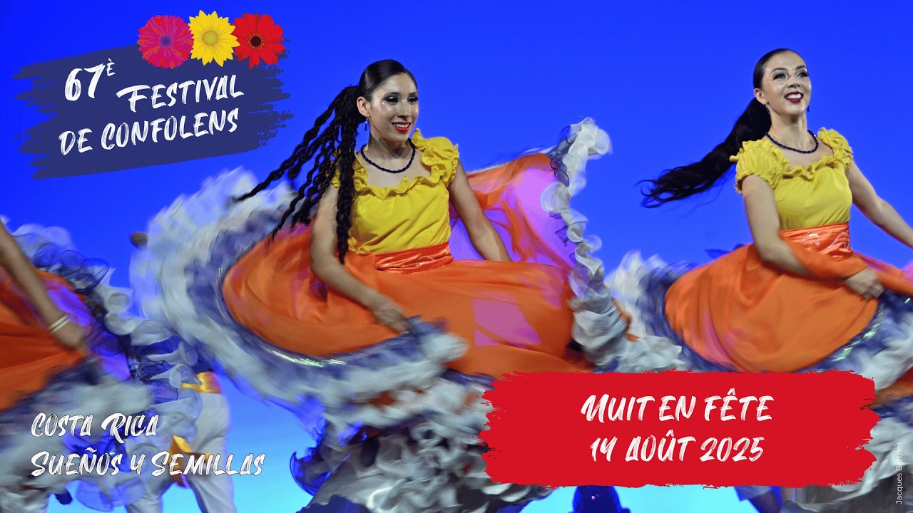 67ème Festival de Confolens - 11 au 17 août 2025 – Nuit en Fête 14 août (Costa Rica)