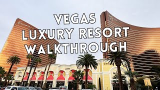 Las Vegas Hotel Walkthrough Wynn \& Encore Resort Tour, Esplanade Shops \& More