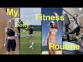  my daily fitness routine how i workout to fix posture  get stronger 