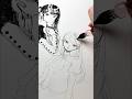 墨汁で描いてみた #アナログイラスト #イラストメイキング
