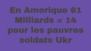 VILLAGE RUSSIE - EN AMERIQUE 61 MILLARDS = 14 MILLIARDS ....