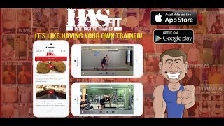 HASfit Interactive Trainer - Official HASfit App Preview - Available for iOS & Android screenshot 5