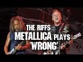 Riffs Metallica plays live "WRONG" 😈 (PART 1 + TABS) Andriy Vasylenko