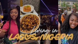 SPEND A FULL WEEK WITH ME IN LAGOS 😎🥂  || NIGHT LIFE \& CREATING CONTENT 💰📍VLOG01