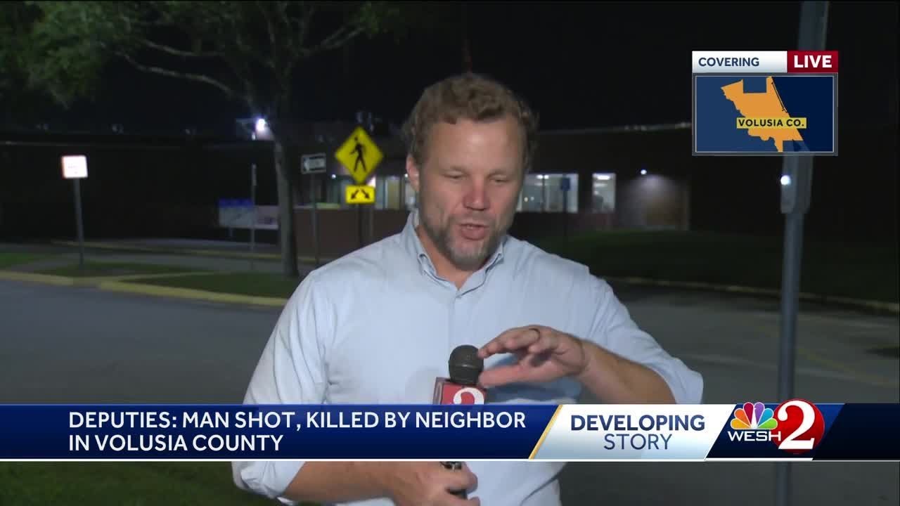 Deputies: Man shot, killed by neighbor in Volusia County - YouTube
