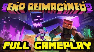 Minecraft End Reimagined Full Gameplay Walktrough | Minecraft Marketplace Mod (PC, PS4, Mobile)