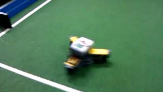 Three wheeled robot prototype with RotaCaster wheels
