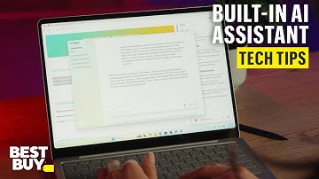 Copilot is Your AI Assistant on the Microsoft Surface Laptop 13″ – Tech Tips from Best Buy