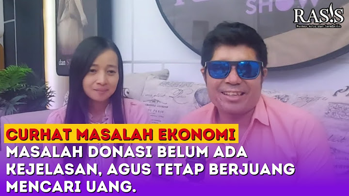 🔴 LIVE CURHATAN AGUS SALIM/ BUTA- ISTRI SOAL EKONOMI SAAT INI.MASALAH DONASI BELOM  ADA TITIK TERANG
