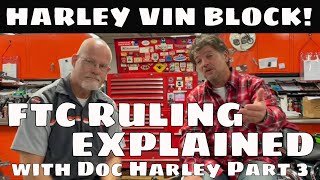 HARLEY FTC and VIN BLOCK Explained with Doc Harley  Kevin Baxter  Pro Twin Performance