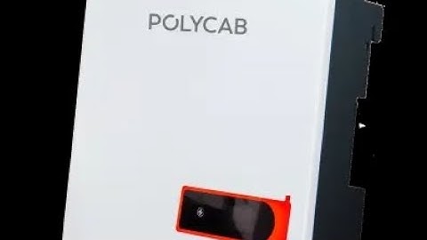 🔌 Polycab On-Grid Solar Inverter Installation & Setup Guide 🔋