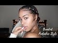 Quick and Easy Go-To Natural Protective Style | Braided Pony