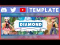 Pokémon Brilliant Diamond &amp; Shining Pearl | Banner Templates 4 Twitter, YouTube, Discord