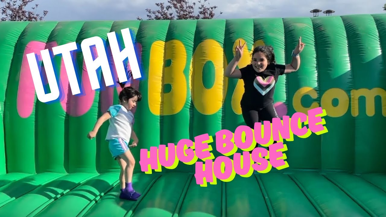 UTAH’S HUGE BOUNCE HOUSE!!!!