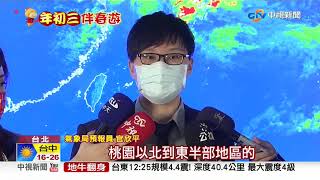 把握初四! 苗栗秘境整片粉紅 協雲宮櫻花綻放│中視新聞 20210214