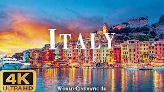 ITALY 4K ULTRA HD [60FPS]  Epic Cinematic Music With Beautiful Nature Scenes  World Cinematic