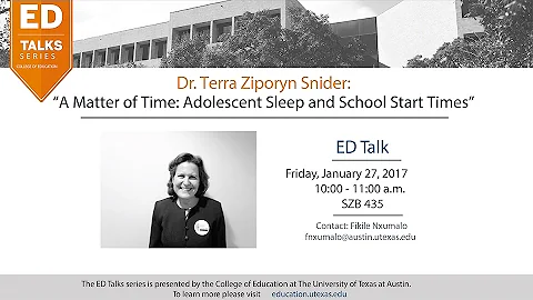 ED Talk: Terra Ziporyn Snider