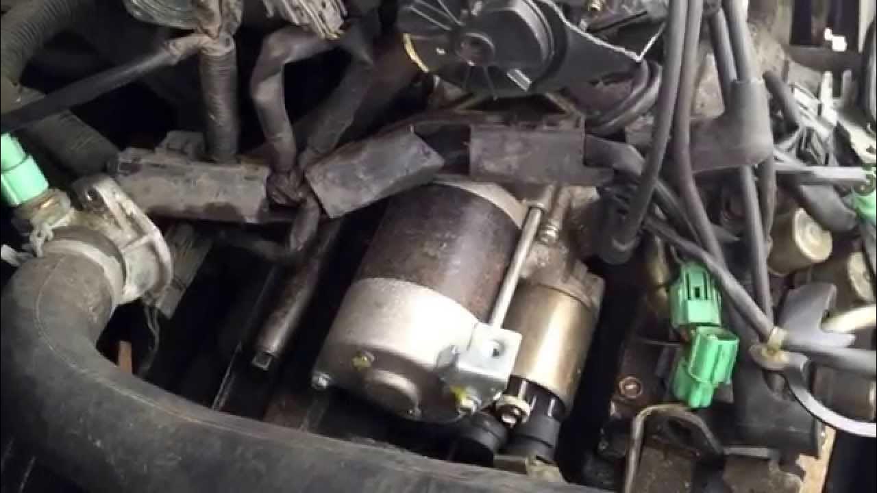 19. Замена стартера - Honda Accord (7G), 2,4 л, 2007 года своими руками DRIVE2