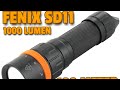  fenix sd11 review 1000 lumen  100 meter wasserdicht  unterwasser fotolampe