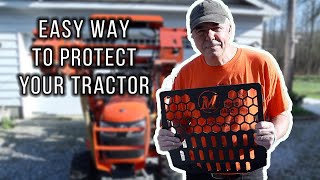 Easy to Install Tractor Grill Guard by Messick's. Video 137