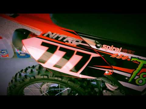 ▻ MODIFIED NITRO MOTORS HURRICANE 250cc, 5 GEAR [4 STROKE] DIRT BIKE◅