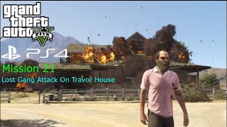 Gta5 - Mission # - 21 - Lost Gang Attack On Trevor| Friend Reunited
