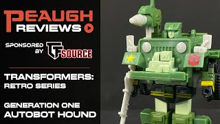 Video Review: Transformers Retro Series - G1 Autobot HOUND