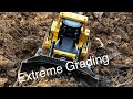 EXTREME TEST | HUINA DOZER MICRO HYDRO DAM BUILD VOL 1 | RC DOZER GRADING