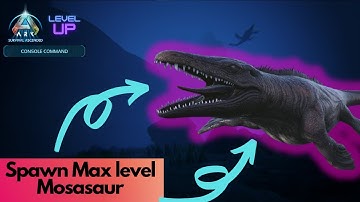 Tamed Mosasaur Spawn Command | Ark Survival Ascended