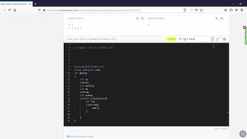 Linear Search Tutorials(HackerEarth)
