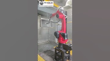 Robot phun sơn tự động giá rẻ giật mình. Hùng Vương CNC.  Hotline: 0983241011