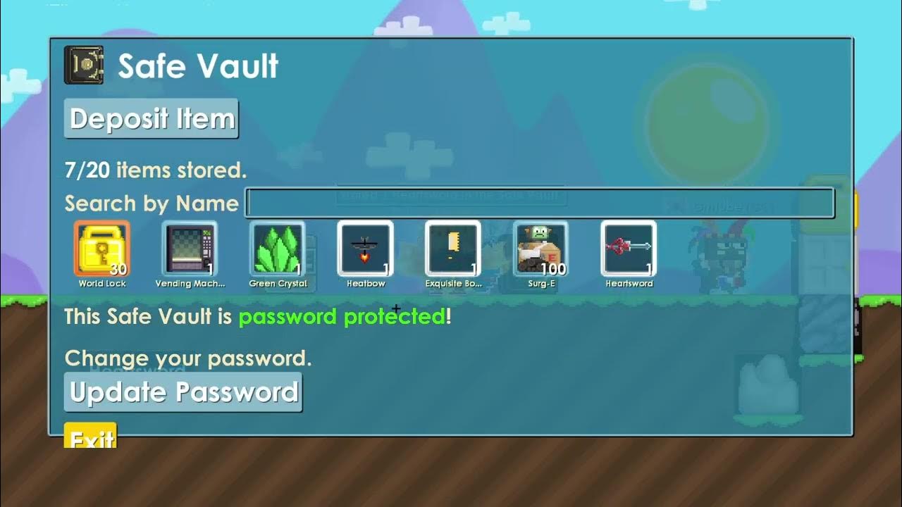Growtopia Safe Vault Recovery Service YouTube