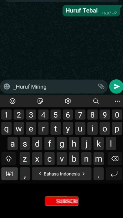 Buat Tulisan Unik di WhatsApp Original.