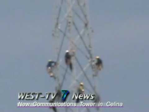 This is a video Clip of a Helicopter Assisting the Construction Crew in Erecting the New Mercer County Communications Tower. A part of this clip was aired on WHIO TV News.