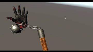 daggerfall style flail in VR in Unity