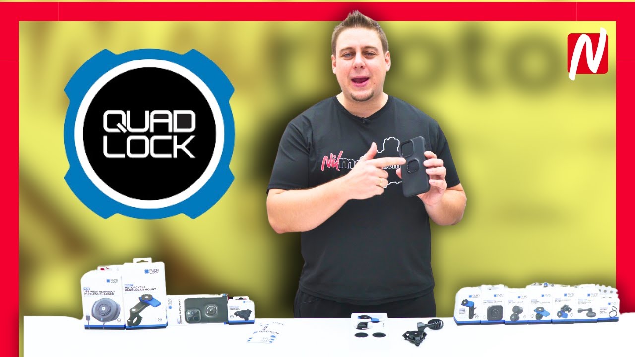 El MEJOR soporte de móvil para moto - Quad Lock//Nilmoto
