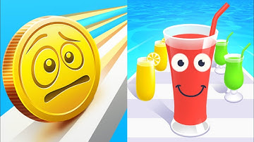 Juice Run vs Coin Rush - All Levels Gameplay Android,iOS - NEW APK UPDATE WPJECU