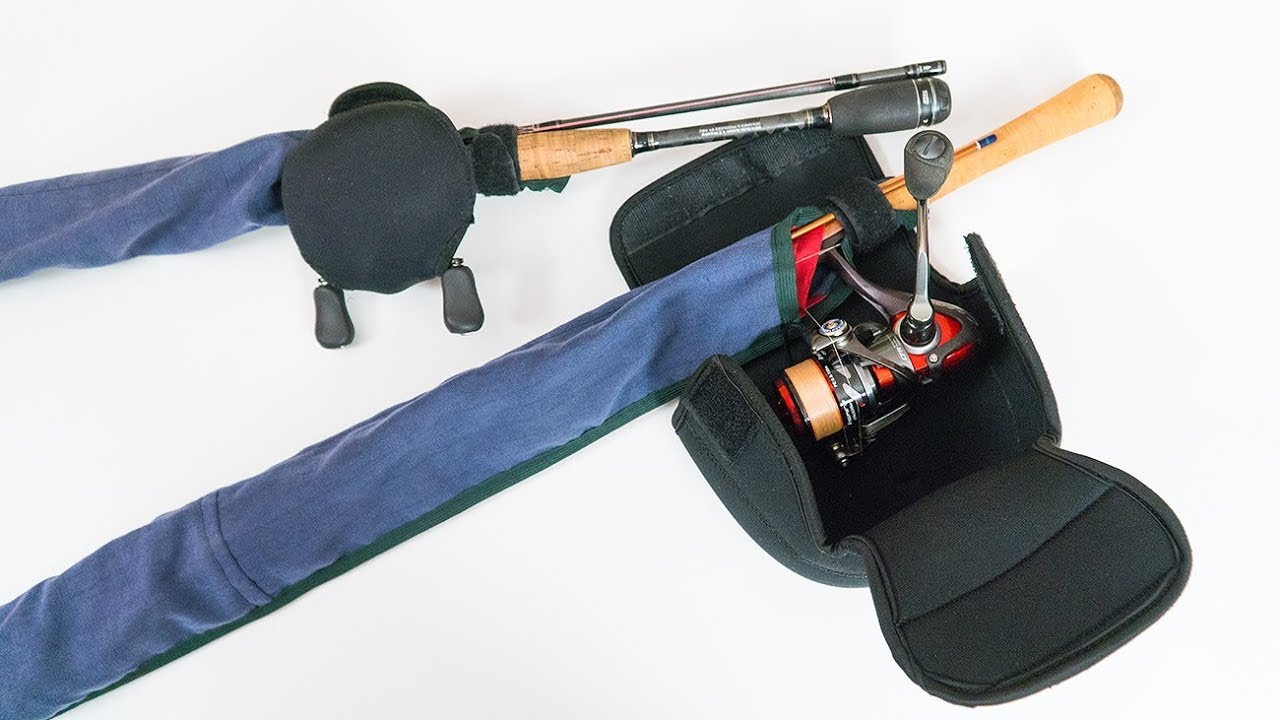 Как я перевожу спиннинги - Чехол для катушки - YouTube