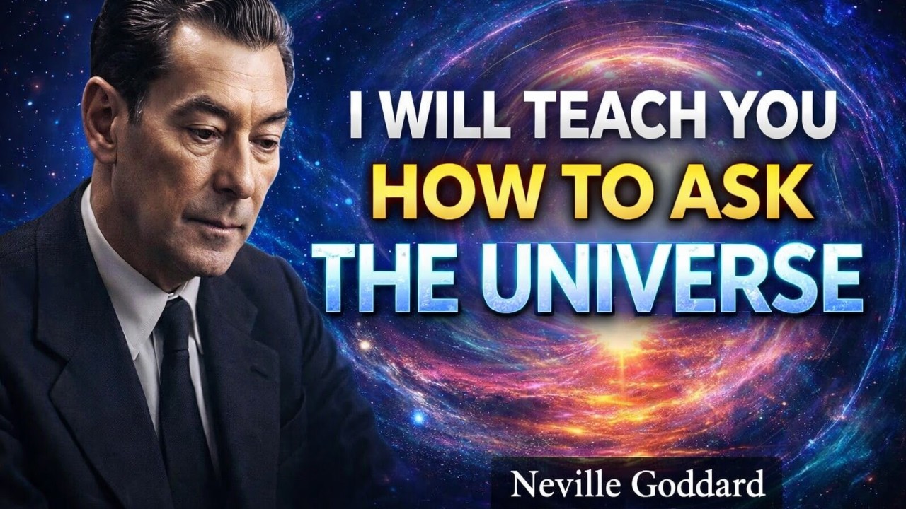 Neville Goddard – How to Ask the Universe and Manifest Anything You Desire ✨