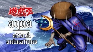 『Yugioh DOTR』 All Aqua Attack Animations [水] [HD]