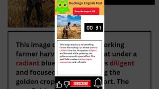 Describe Image # 113 | Duolingo English Test