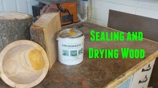 Sealing Drying Wood With Anchorseal
