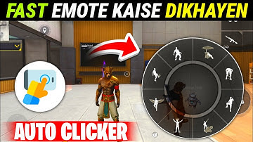 😶‍🌫️How to show fast emote 😎 | How to show fast emote in free fire | FF fast emote tricks 😈