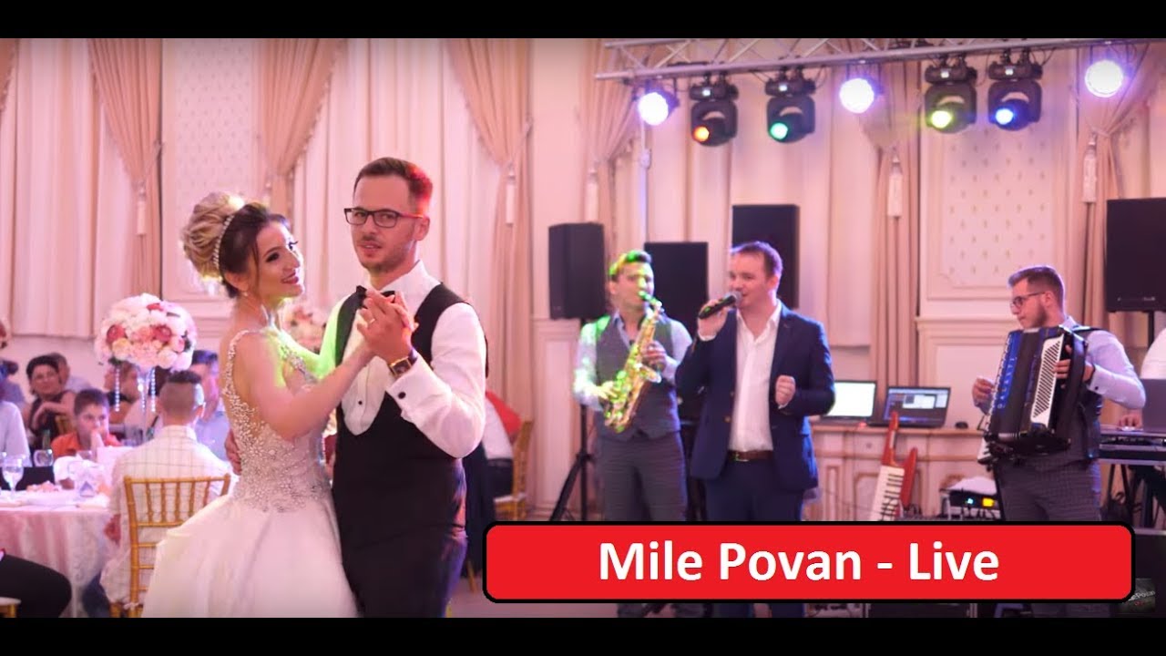 Mile Povan   LIVE  Ce frumoas eti nevasta mea  Tu esti femeia cu parfum de trandafir