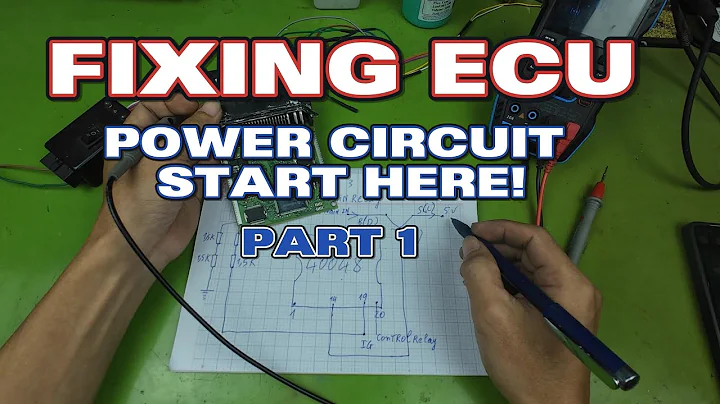 Part 1👉ECU Power Circuit Explained: Learn Analysis, Testing & Repair Tips #ecurepair