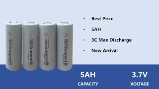 Original EVE 21700 50E 3.7V 5000mAh cylindrical battery cell for E-bike scooter