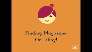 Finding Magazines on Libby screenshot 3